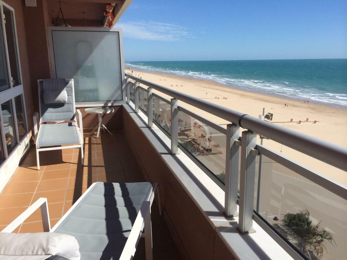 Appartement Luxury Oceanfront Triplex In Cadix Extérieur photo